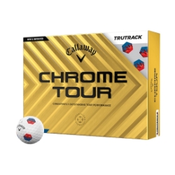 CHROME SOFT TRU TRACK GOLF BALL 